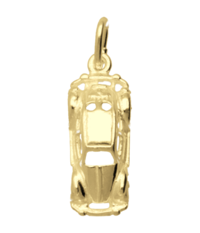 Gouden Auto Kever ketting hanger