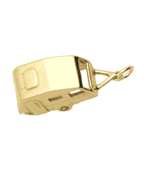 Gouden Caravan ketting hanger