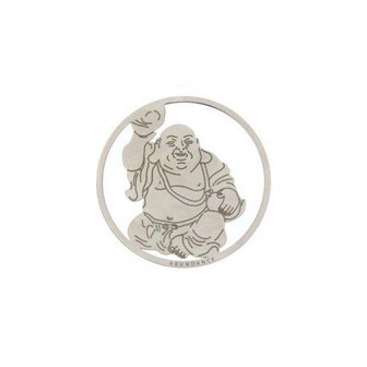 MY iMenso "buddha abundance" cover 33mm insignia (925/rhod-plated) - uitlopend