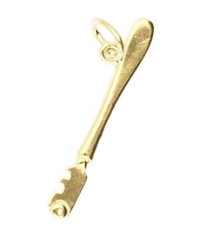 Gouden Glassnijder ketting hanger