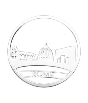 MY iMenso &quot;Rome&quot; cover 33mm insignia (925/rhod-plated)