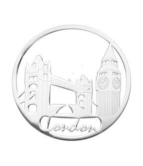 MY iMenso &quot;London&quot; cover 33mm insignia (925/rhod-plated)