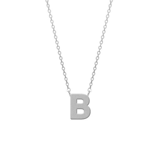 RVS Letter B Hanger + Ketting 45-50 Cm In Edelstaal Op Voorraad - Mooye ...