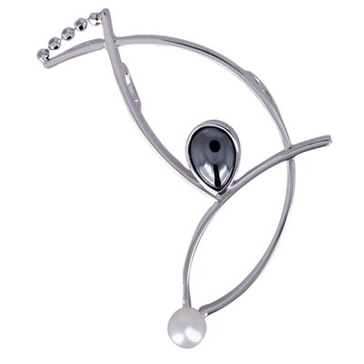 Zilveren Sterrenbeeld ketting hanger - design Vissen