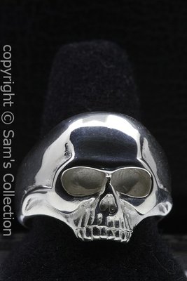 Zilveren Skull ring