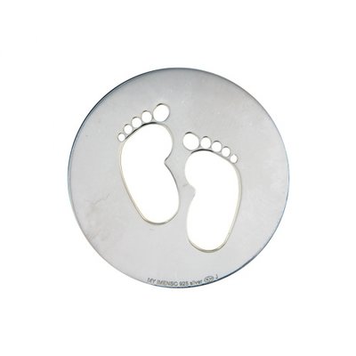 MY iMenso "feet" cover 33mm insignia (925/rhod-plated)