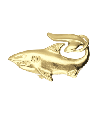Gouden Haai kettinghanger