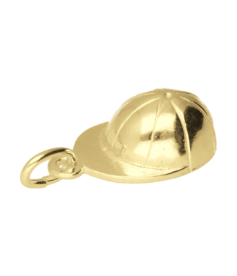 Gouden Jockey cap ketting hanger
