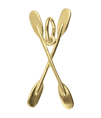 Gouden Peddels ketting hanger