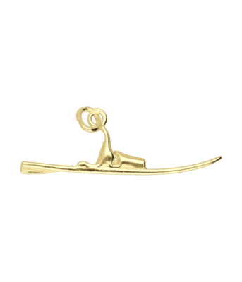 Gouden Waterski ketting hanger