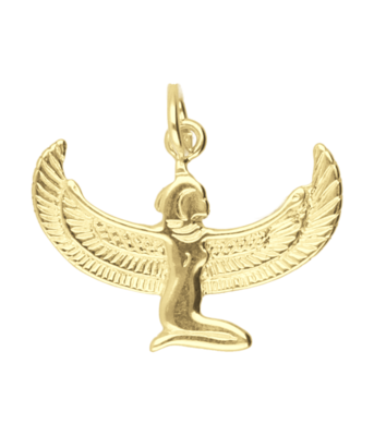 Gouden Godin Isis ketting hanger