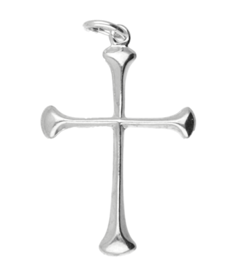 Zilveren Kruis ketting hanger