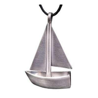 Zilveren Zeilboot kettinghanger